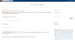 Desktop Screenshot of itwalkthru.com